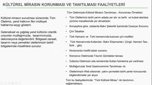 Sürüdürülebilir Turizm Raporu 2025